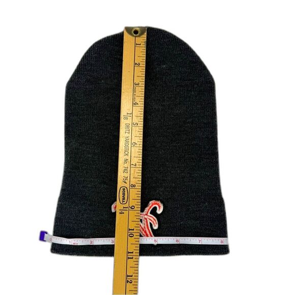 Atlanta Braves Beanie – Dark Gray and Red Baseball MLB Fan Georgia Team - Picture 4 of 4